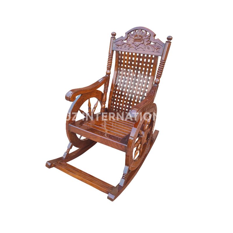 Evergreen Cilja Rocking Chair | Rosewood CRUZ INTERNATIONAL