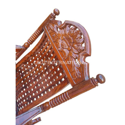 Evergreen Cilja Rocking Chair | Rosewood CRUZ INTERNATIONAL