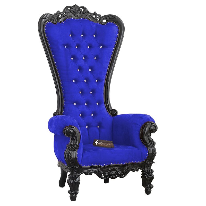 Maharaja Branka Chair | Solid wood | Velvet CRUZ INTERNATIONAL