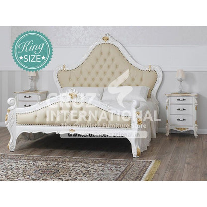 Maharaja Giorgio Carving Bed CRUZ INTERNATIONAL