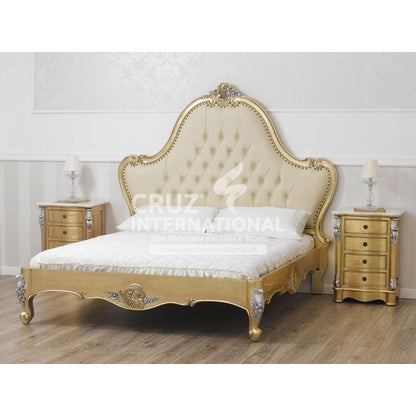 Maharaja Carving Stefano Bed CRUZ INTERNATIONAL