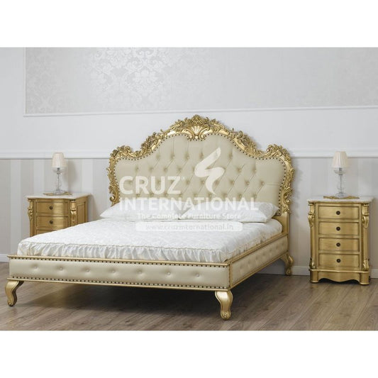 Maharaja Samuele Carving Bed CRUZ INTERNATIONAL