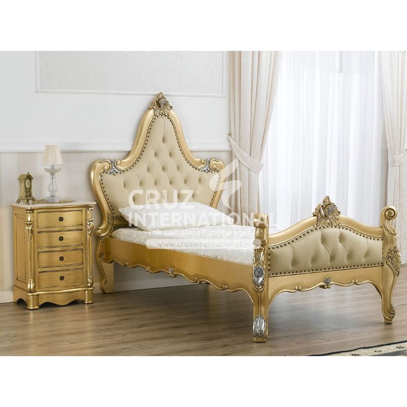 Maharaja Single Leonardo Bed CRUZ INTERNATIONAL