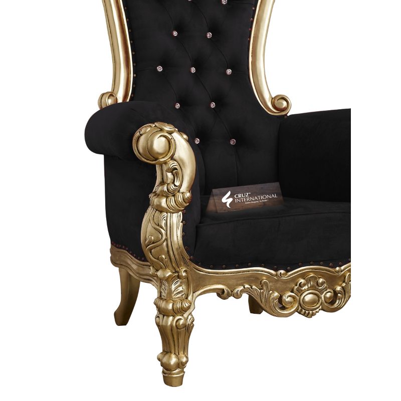 Maharaja Katja Chair & Single Sofa | Solid Wood CRUZ INTERNATIONAL