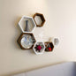 Decor Wooden Wall Rack Shelves CRUZ INTERNATIONAL