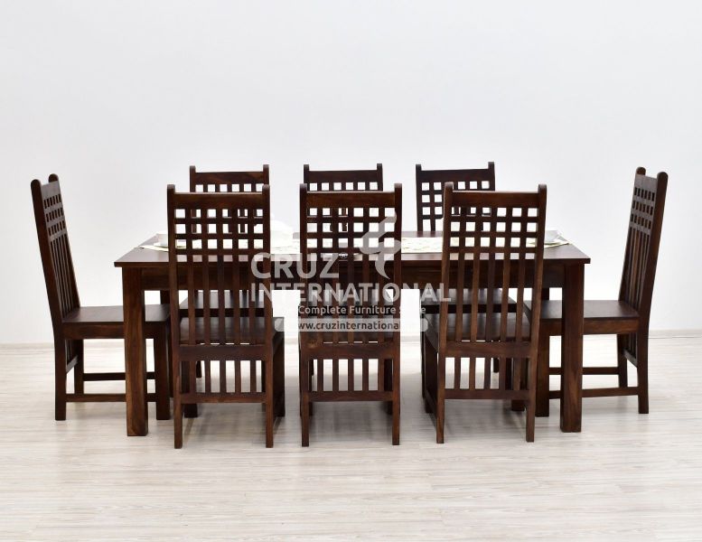 Classic Casey Wooden Dinning Table | 4 & 8 Chairs Options CRUZ INTERNATIONAL