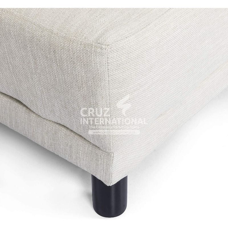 Modern Gervasio Wooden Settee | Lounger | 3 Colours Available CRUZ INTERNATIONAL