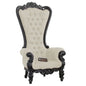 Maharaja Halvar Chair | Solid wood | Velvet CRUZ INTERNATIONAL