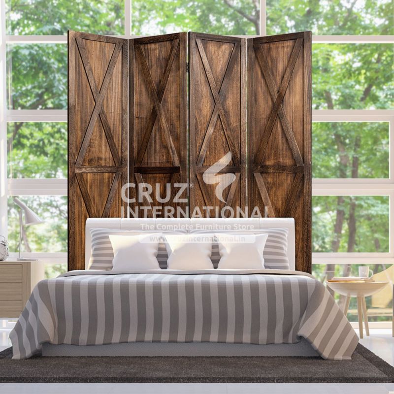 Ever Green Bernabe Wooden Partition | Divider | 2 Finish Available CRUZ INTERNATIONAL