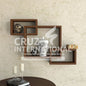 Special Wooden Wall Rack Shelves CRUZ INTERNATIONAL