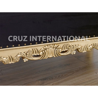 Classic Hector Carving Settee | Standard CRUZ INTERNATIONAL