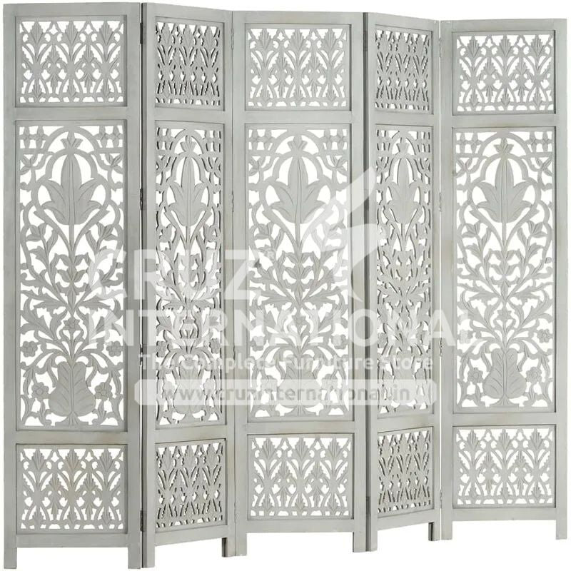 Ever Green Pau Wooden Partition | Divider | 6 Styles Available CRUZ INTERNATIONAL