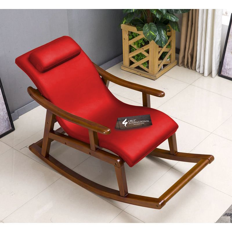 Premium Destin House Rocking Chair | Rosewood | 11 Colours Available CRUZ INTERNATIONAL