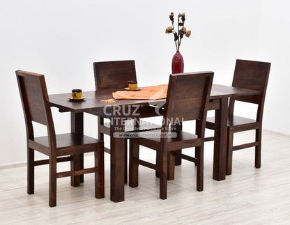 Classic Dakota Wooden Dinning Table | 4 & 6 Chairs Options CRUZ INTERNATIONAL