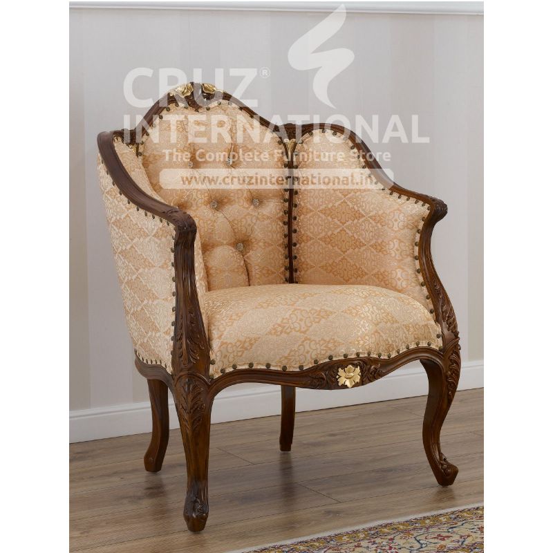 Classic Nikolas Chair & Single Sofa | Standard CRUZ INTERNATIONAL