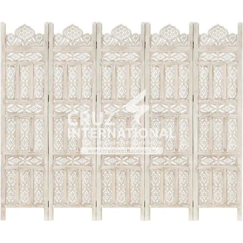 Ever Green Pau Wooden Partition | Divider | 6 Styles Available CRUZ INTERNATIONAL