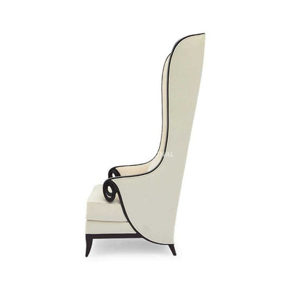 Modern Matro Strong Living Room Chair | Long Wing Chair CRUZ INTERNATIONAL