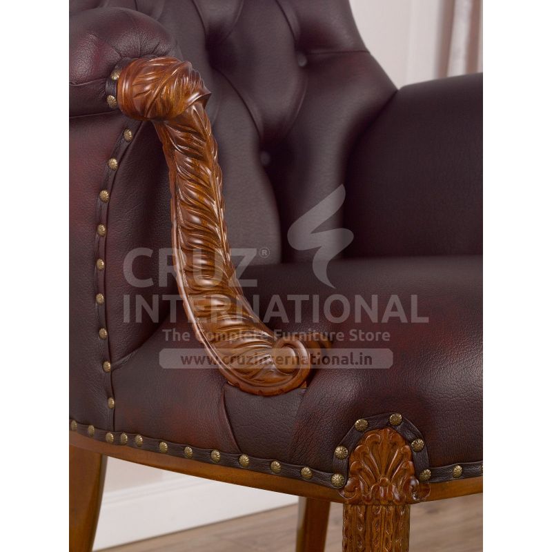 Classic flower Chair & Single Sofa | Standard CRUZ INTERNATIONAL