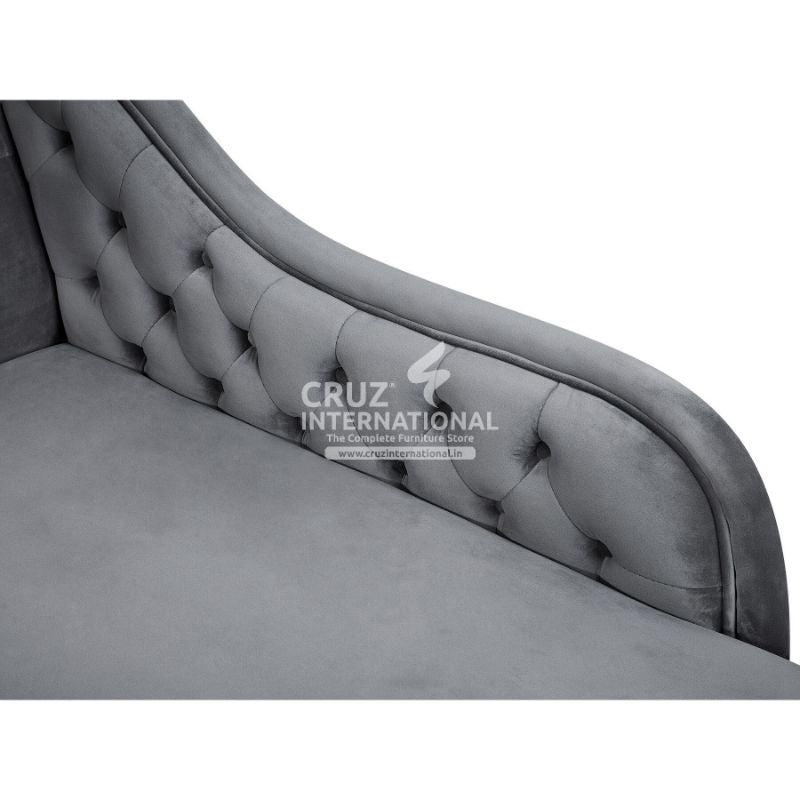 Modern Selena Wooden Settee | Lounger | 3 Colours Available CRUZ INTERNATIONAL