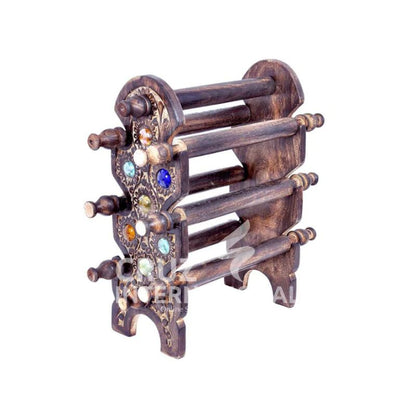 Sheesham Bangle Stand | 2 Designs Available CRUZ INTERNATIONAL