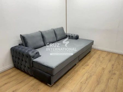 Donzel Style Raque Cinema Sofa | 7 Seaters | 2 Colours Available CRUZ INTERNATIONAL