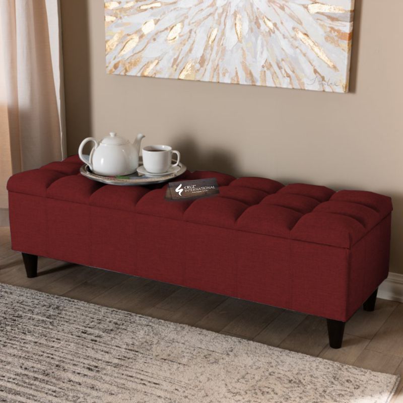 Premium Chloe Bench & Sette | Solid Wood | 11 Colours Available CRUZ INTERNATIONAL