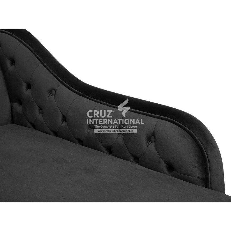 Modern Selena Wooden Settee | Lounger | 3 Colours Available CRUZ INTERNATIONAL