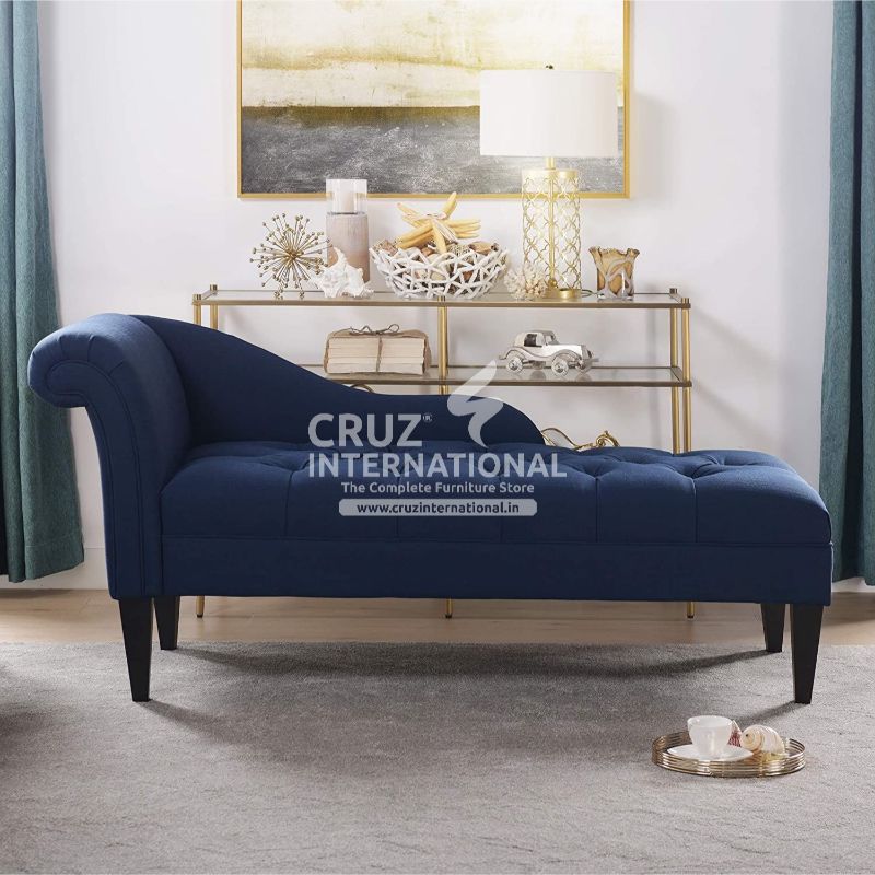 Modern Pasqual Wooden Settee | Lounger | 5 Colours Available CRUZ INTERNATIONAL