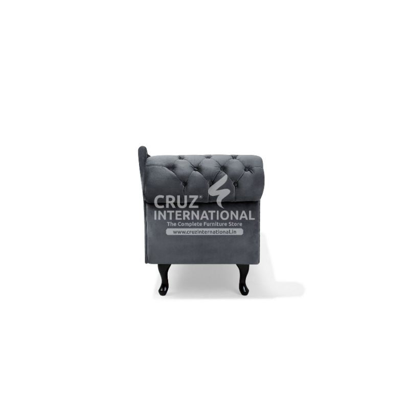 Modern Selena Wooden Settee | Lounger | 3 Colours Available CRUZ INTERNATIONAL