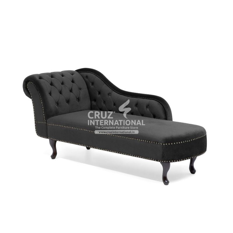 Modern Selena Wooden Settee | Lounger | 3 Colours Available CRUZ INTERNATIONAL