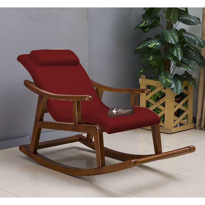 Premium Destin House Rocking Chair | Rosewood | 11 Colours Available CRUZ INTERNATIONAL