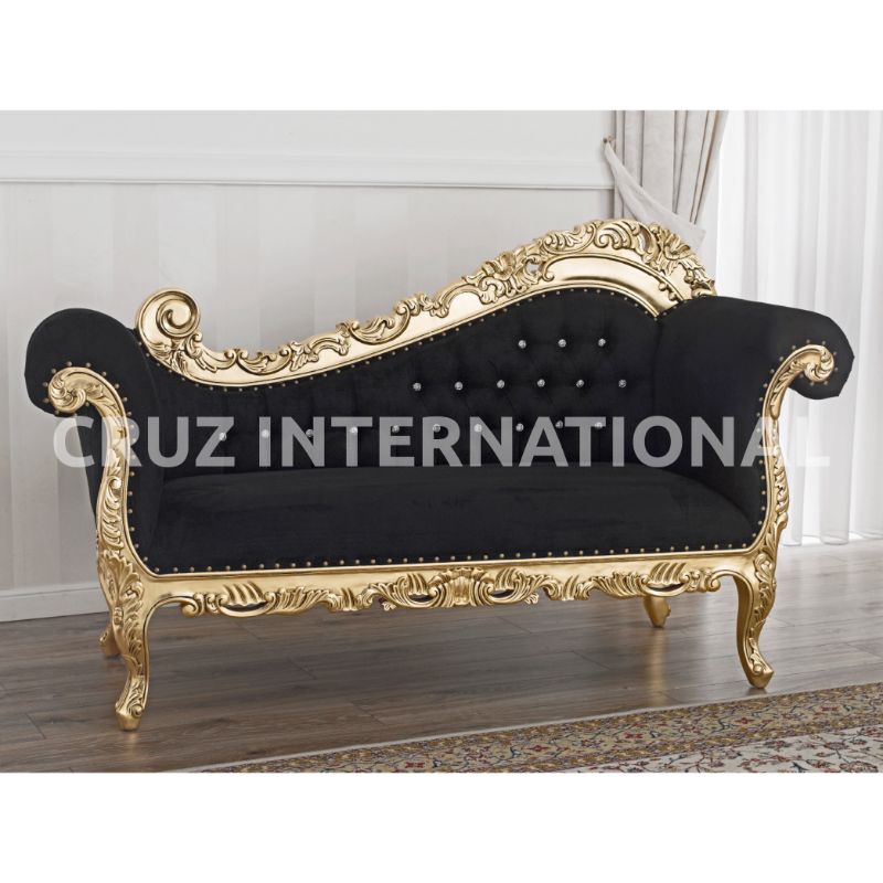 Classic Hector Carving Settee | Standard CRUZ INTERNATIONAL