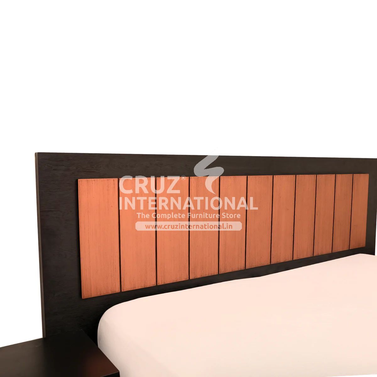 Modern Adriana Classic Gaia Bed | 2 Sizes Available | with Side table CRUZ INTERNATIONAL