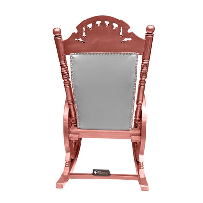 Premium Alarico Rocking Chair | Rosegold | 3 Colours Available CRUZ INTERNATIONAL