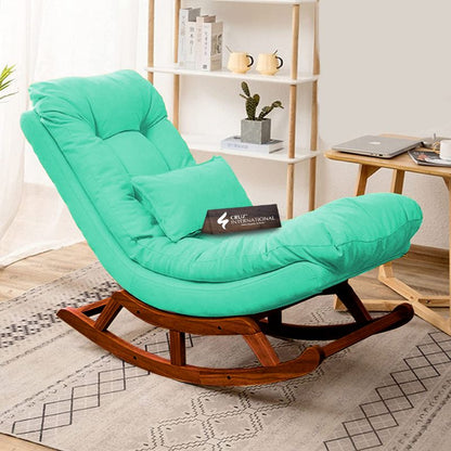 Premium Fiber Toast Rocking Chair | Natural | 16 Colours Available CRUZ INTERNATIONAL