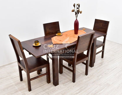 Classic Dakota Wooden Dinning Table | 4 & 6 Chairs Options CRUZ INTERNATIONAL