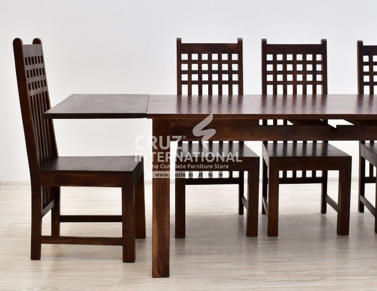 Classic Casey Wooden Dinning Table | 4 & 8 Chairs Options CRUZ INTERNATIONAL