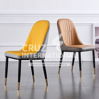 Modern Mattia Living Room & Dinning Chair | 5 Colours Available | Set of 1 CRUZ INTERNATIONAL