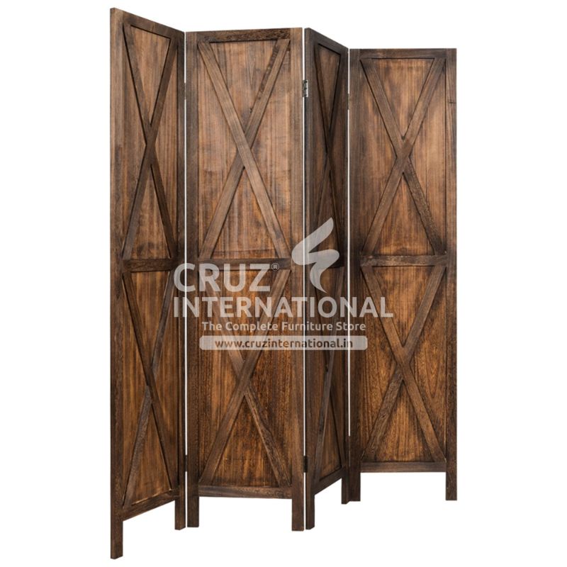 Ever Green Bernabe Wooden Partition | Divider | 2 Finish Available CRUZ INTERNATIONAL