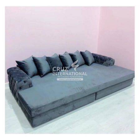 Donzel Style Raque Cinema Sofa | 7 Seaters | 2 Colours Available CRUZ INTERNATIONAL