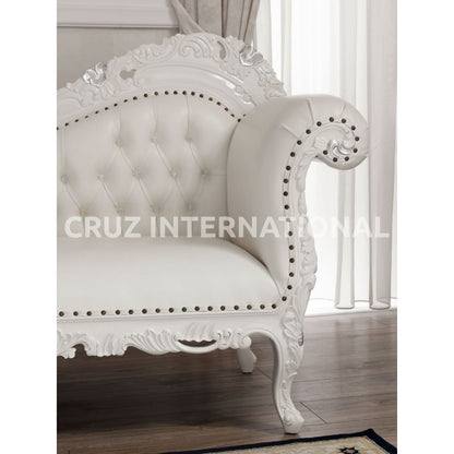 Classic Hector Carving Settee | Standard CRUZ INTERNATIONAL