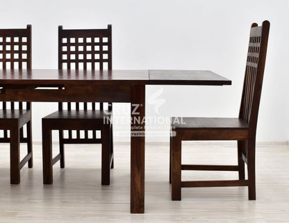 Classic Casey Wooden Dinning Table | 4 & 8 Chairs Options CRUZ INTERNATIONAL