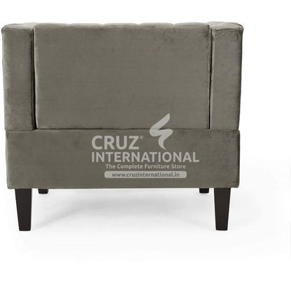 Modern Beyond Living Room Chair | Set of 1 | 2 Colours Available CRUZ INTERNATIONAL