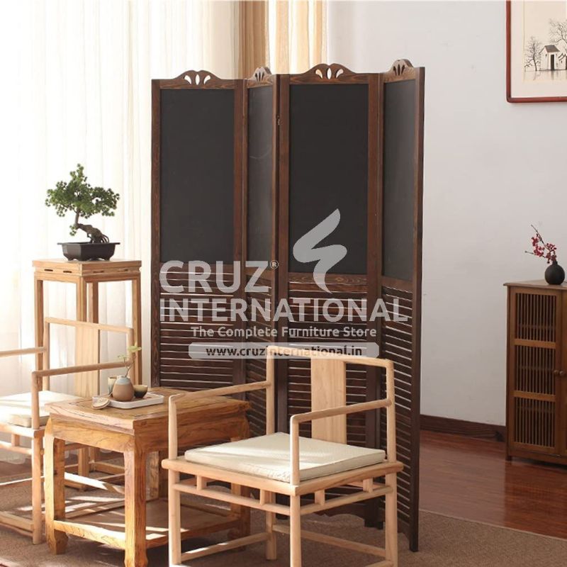 Ever Green Cenobia Wooden Partition | Divider CRUZ INTERNATIONAL