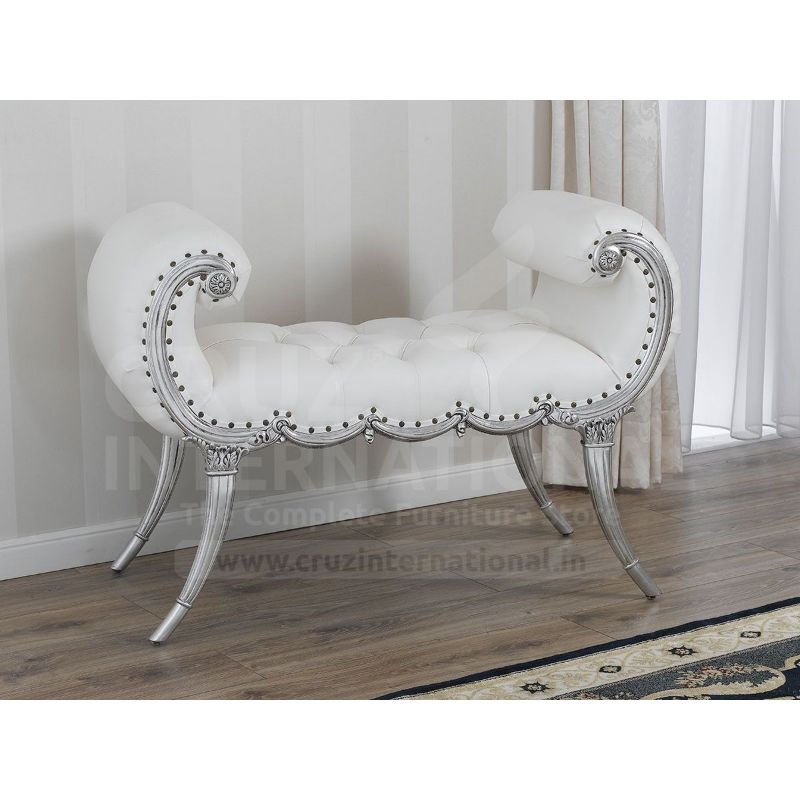 Classic Joseph Carving Settee | Standard CRUZ INTERNATIONAL