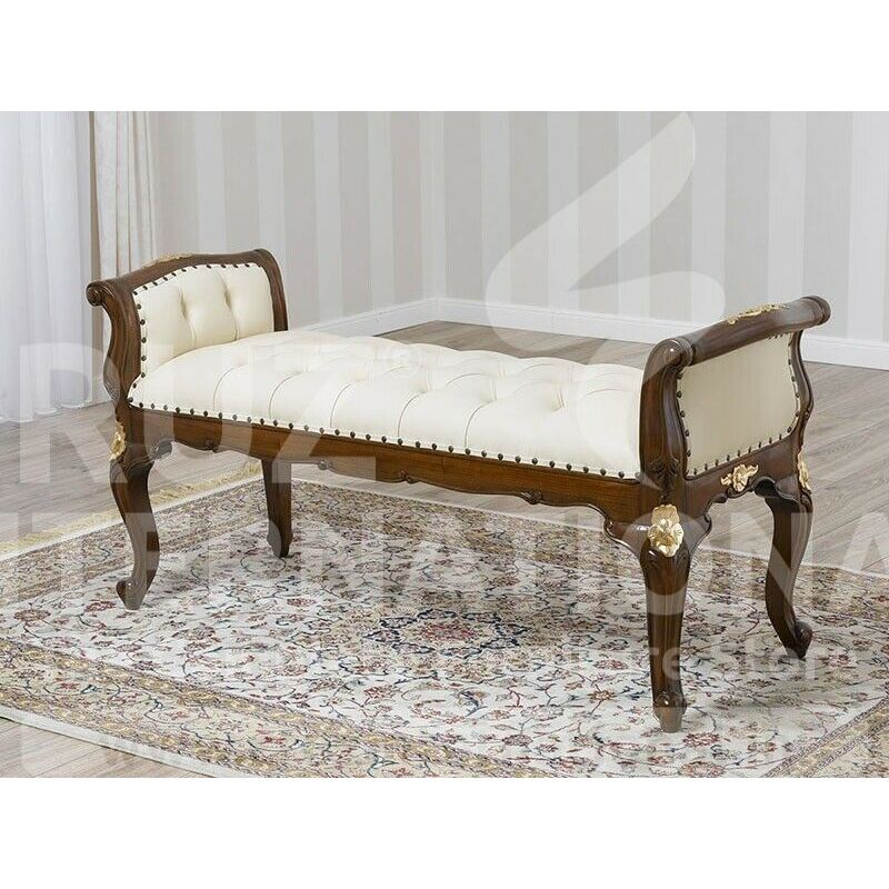 Classic Odam Carving Settee | Standard CRUZ INTERNATIONAL