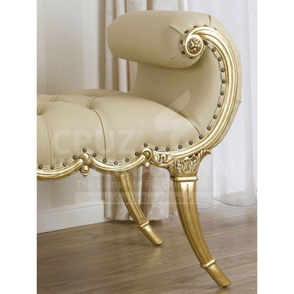 Classic Joseph Carving Settee | Standard CRUZ INTERNATIONAL