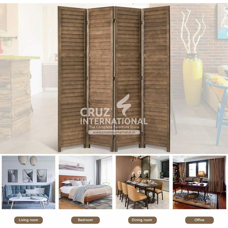 Ever Green Brigida Wooden Partition | Divider CRUZ INTERNATIONAL