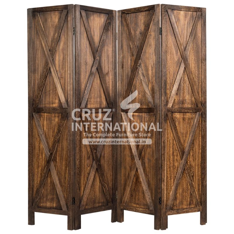 Ever Green Bernabe Wooden Partition | Divider | 2 Finish Available CRUZ INTERNATIONAL