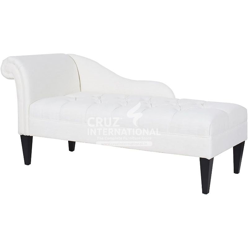 Modern Pasqual Wooden Settee | Lounger | 5 Colours Available CRUZ INTERNATIONAL